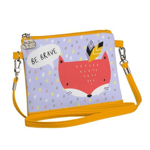 Сумка для дівчинки Presentville Little fairy Лисичка "Be brave" (SF_20M009_ZHL)