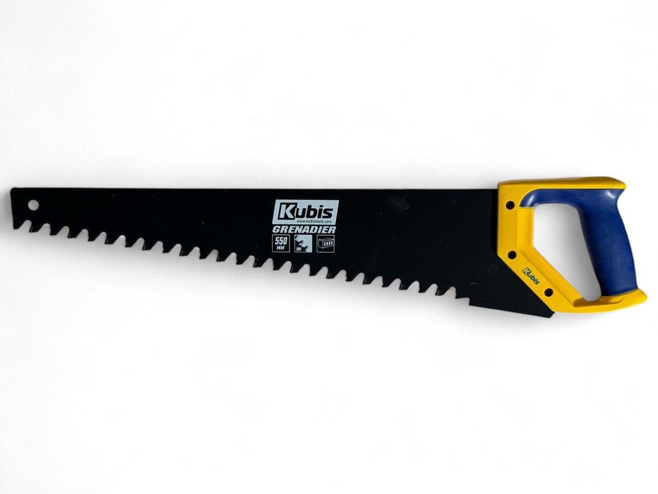 Ножовка по пенобетону Kubis Grenadier твердосплавные напайки тефлоновое покрытие 550 мм (02-01-7550) Ножовка по пенобетону Kubis Grenadier твердосплавные напайки тефлоновое покрытие 550 мм (02-01-7550)