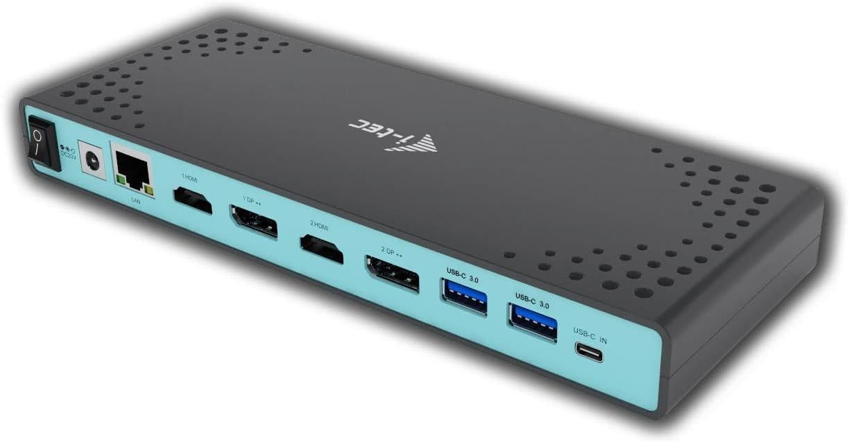 Док-станция i-tec USB 3.0/USB-C с поддержкой 5K 2x HDMI 2x DisplayPort Power Delivery 65 Вт