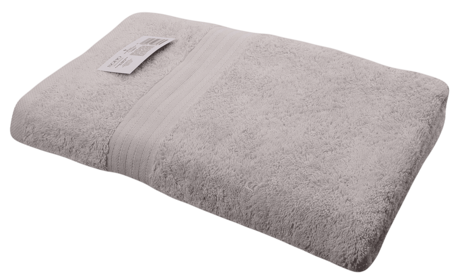 Полотенце банное хлопковое SOHO Abba Silver 70х140 см (31105493)