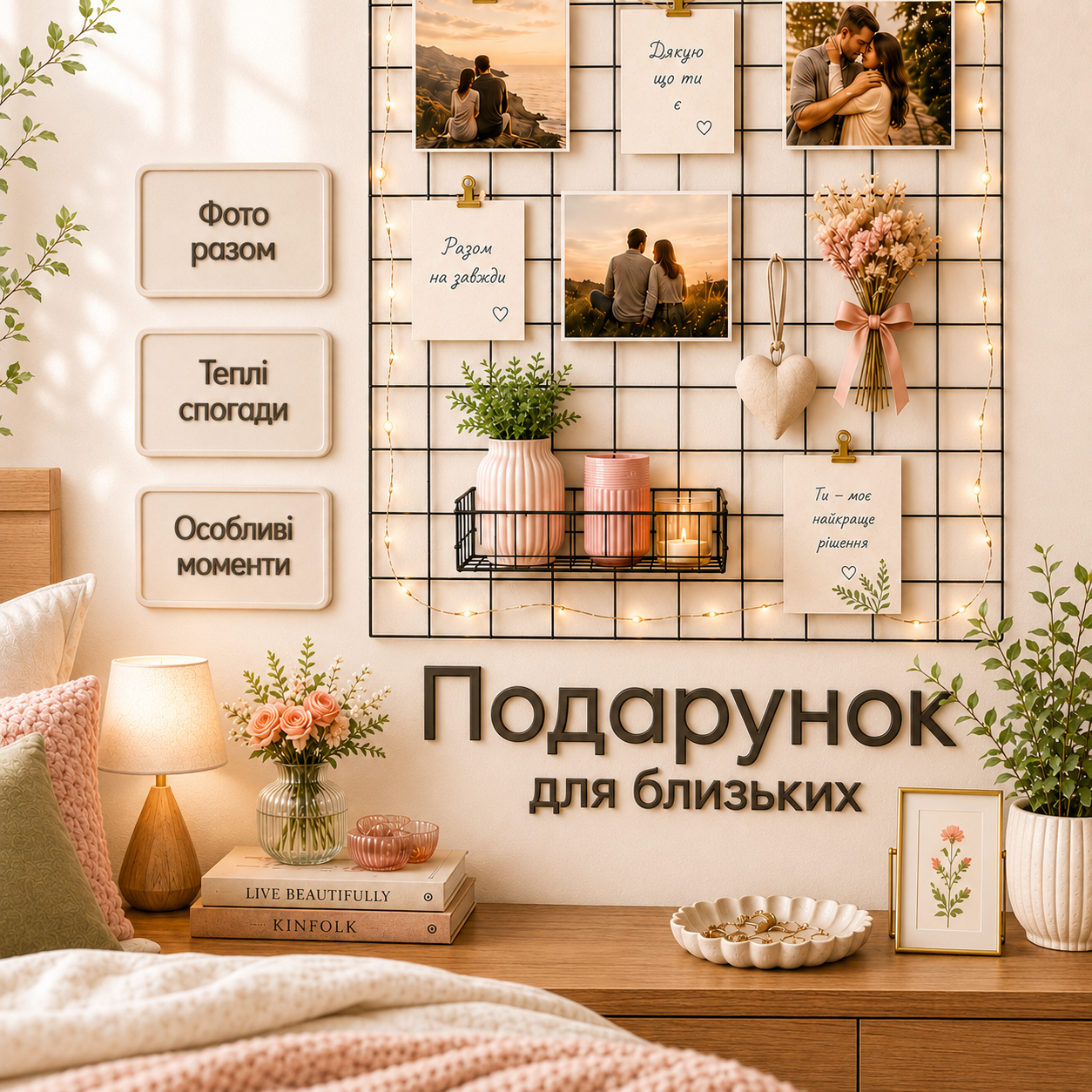ᐉ Органайзер- сітка кухонний настінний з кріпленням метал 60x30