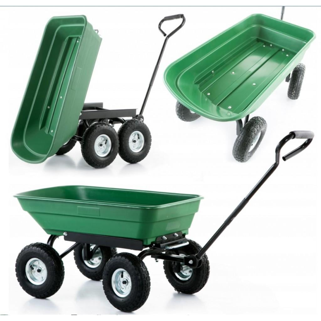 Візок садовий Siker TC2145 55 л 200 кг Зелений (4240106612)