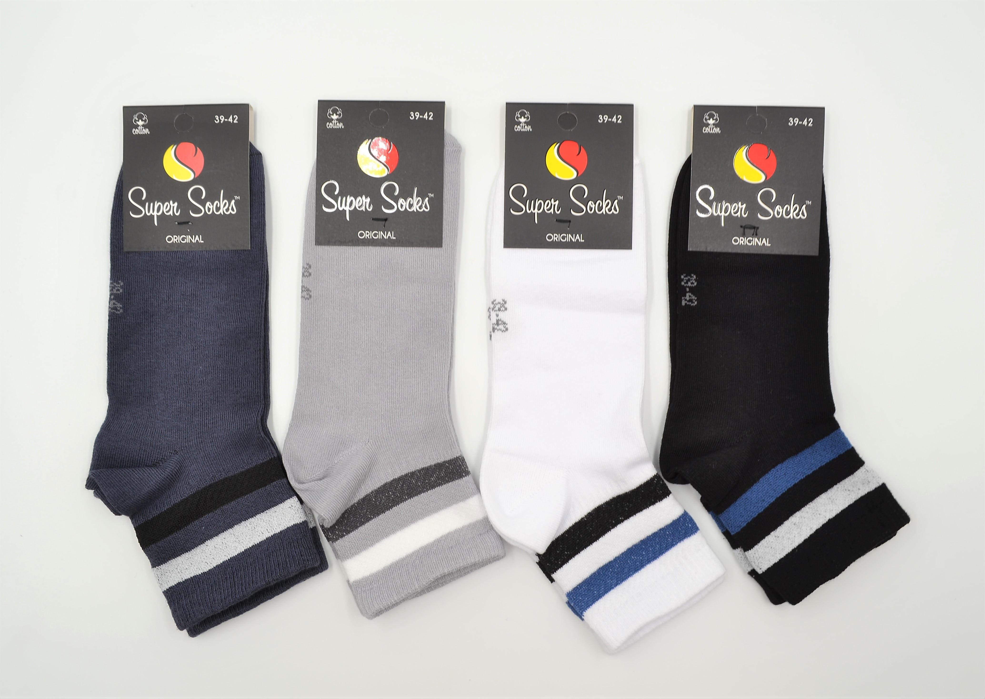 Носки универсальные демисезонные Super Socks 004.S199 р. 39-42 Ассорти
