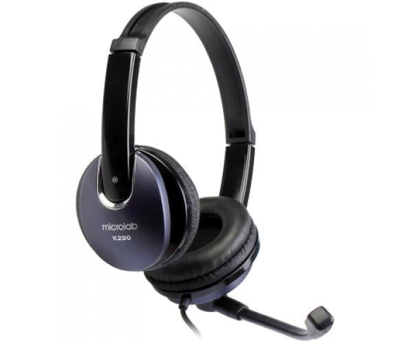 Навушники Microlab K290B Black (K290B) - фото 2 Навушники Microlab K290B Black (K290B) - фото 2
