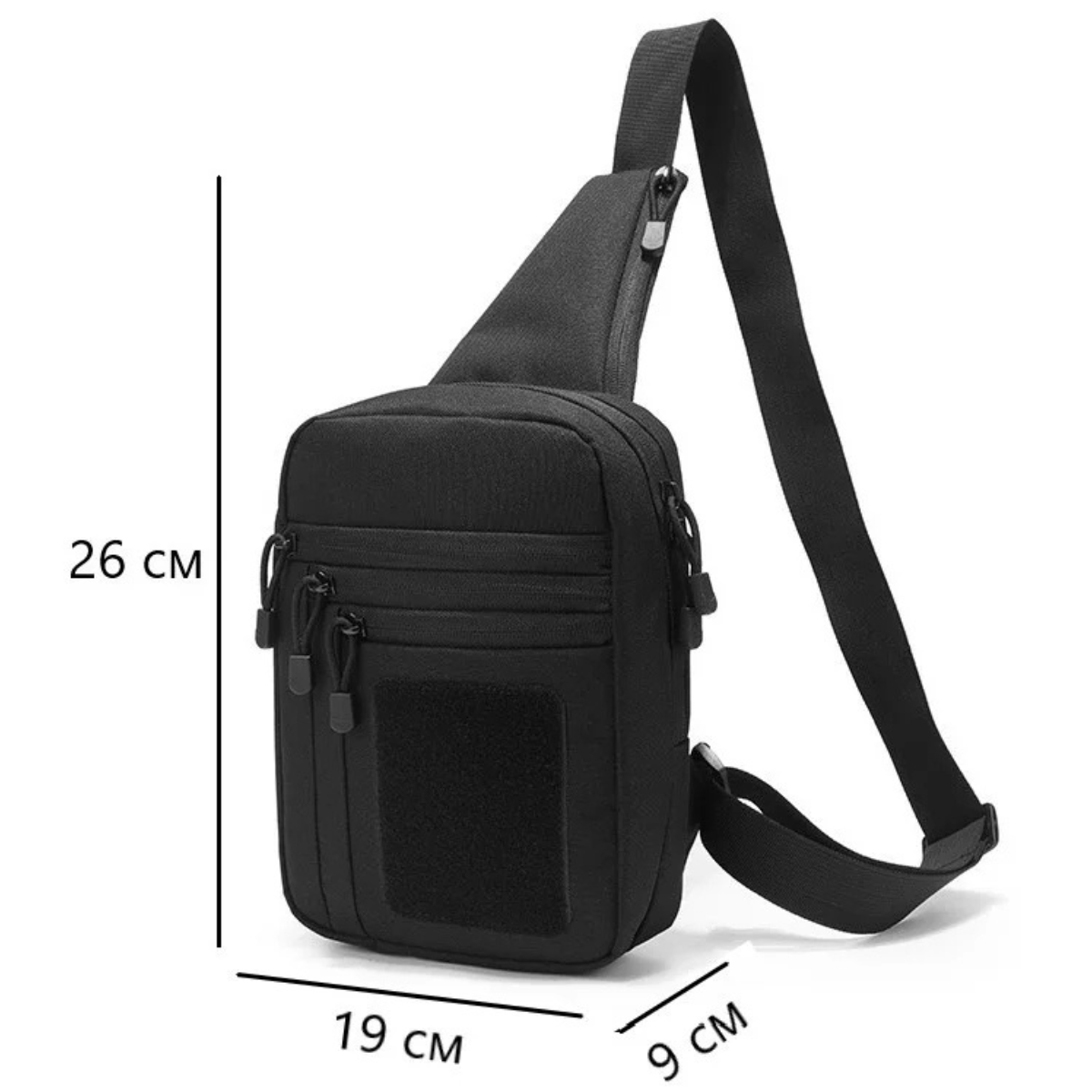 Сумка-кобура наплічна ToberBag Чорний (2641) - фото 8 Сумка-кобура наплічна ToberBag Чорний (2641) - фото 8