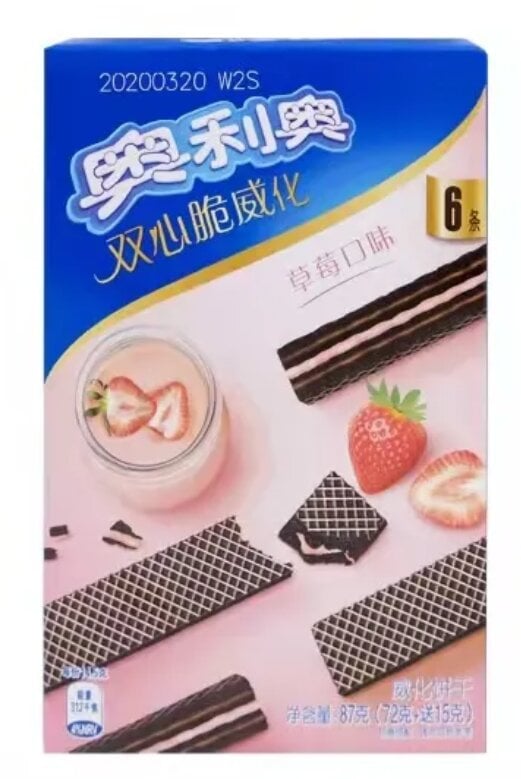 Вафлі Oreo Wafer Bars Strawberry 72 г (2518287089) Вафлі Oreo Wafer Bars Strawberry 72 г (2518287089)