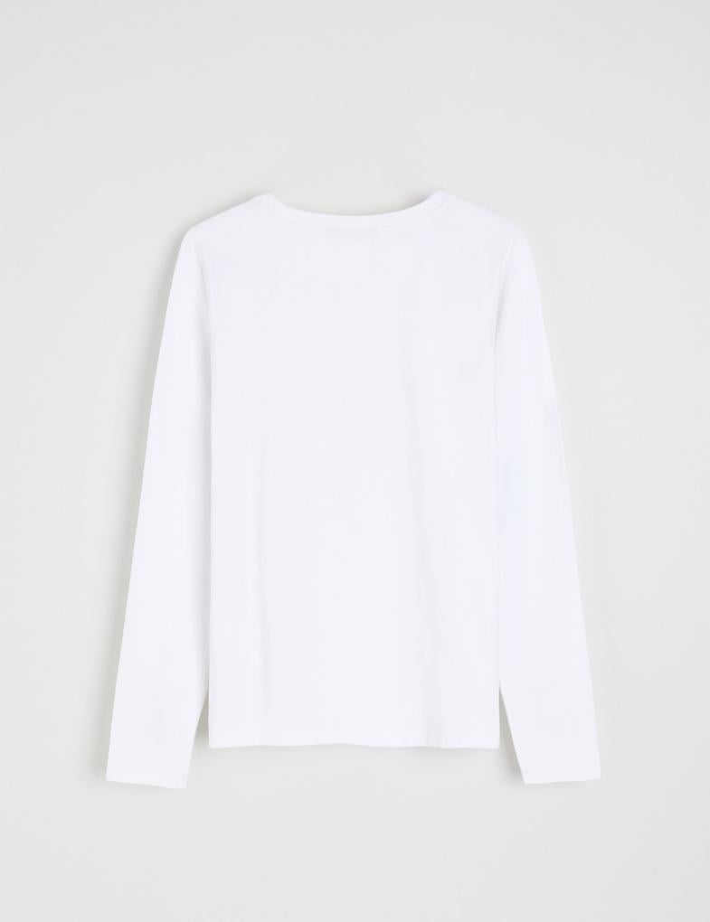 Лонгслів жіночий Diverse DAVUN M Білий (5905384085191) - фото 7