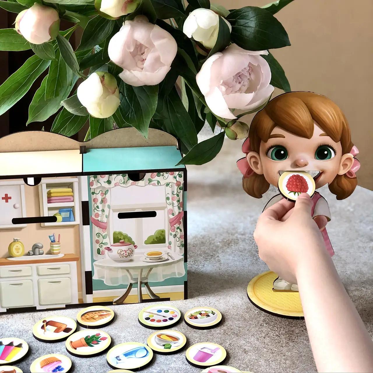 Настільна гра Ubumblebees Їстівне-їстівне Різнокольоровий (SR-113-N-28) - фото 6