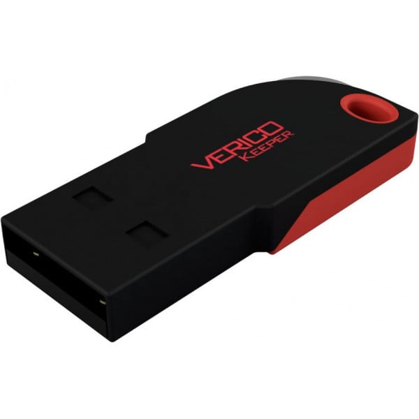 Флешка Verico Keeper 32GB Black/Red (1UDOV-P0BD33-NN)