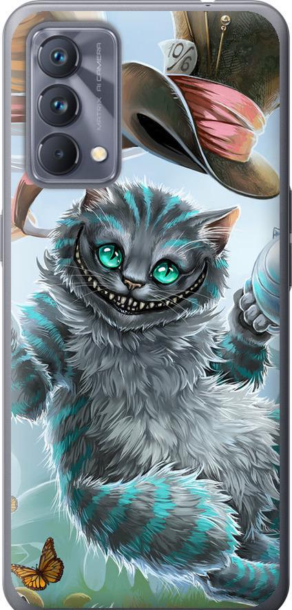 Чехол на Realme GT Master Чеширский кот 2 (3993u-2852-42517) Чехол на Realme GT Master Чеширский кот 2 (3993u-2852-42517)