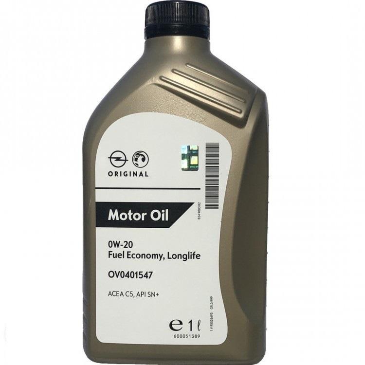 Моторне масло GM Motor Oil Longlife 0W-20 1 л (95528693)