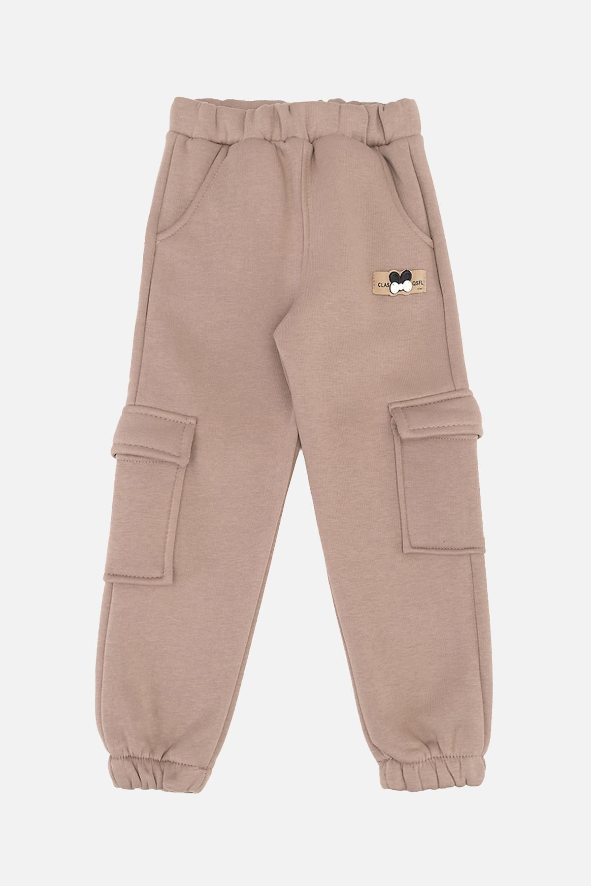 Брюки спортивные для девочки 92 см Капучино (ЦБ-00257577) Брюки спортивные для девочки 92 см Капучино (ЦБ-00257577)