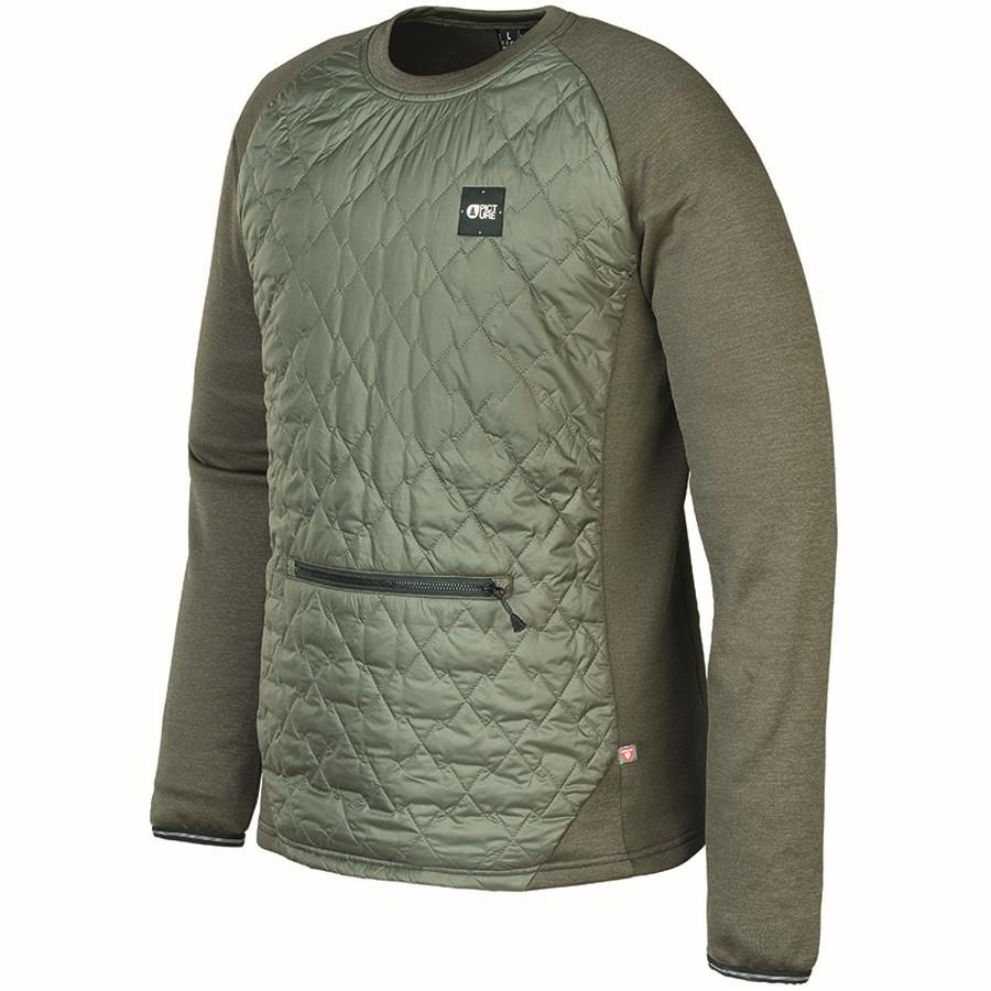 Кофта Picture Organic Junip 2020 L Dark army green