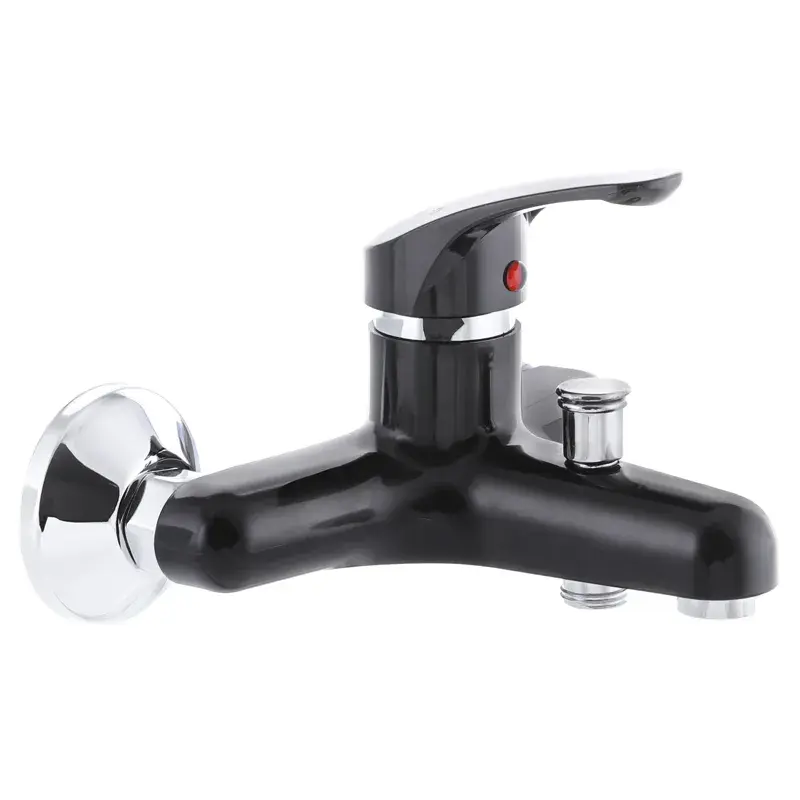 Смеситель для ванны PLAMIX Afina-009 однорычажный Черный (PM0566)