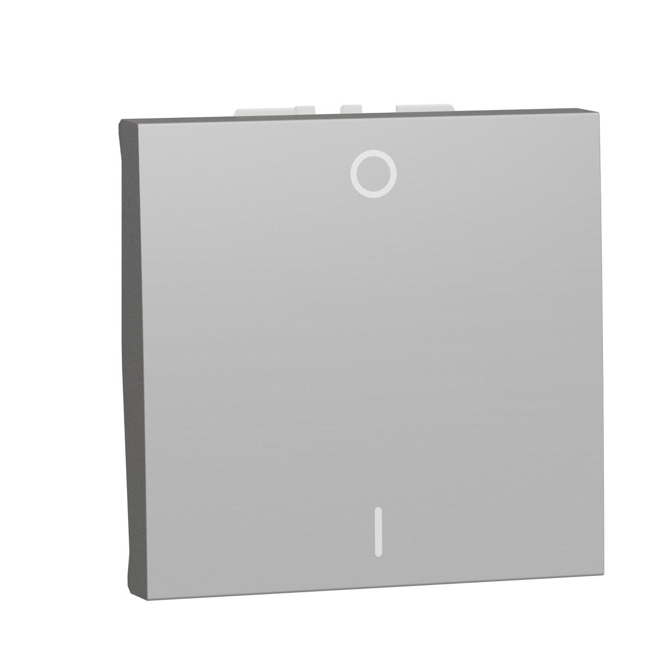 Выключатель Schneider Electric Unica New ABS-UV 16А 45х45х37,75 мм Алюминий (NU326230) Выключатель Schneider Electric Unica New ABS-UV 16А 45х45х37,75 мм Алюминий (NU326230)