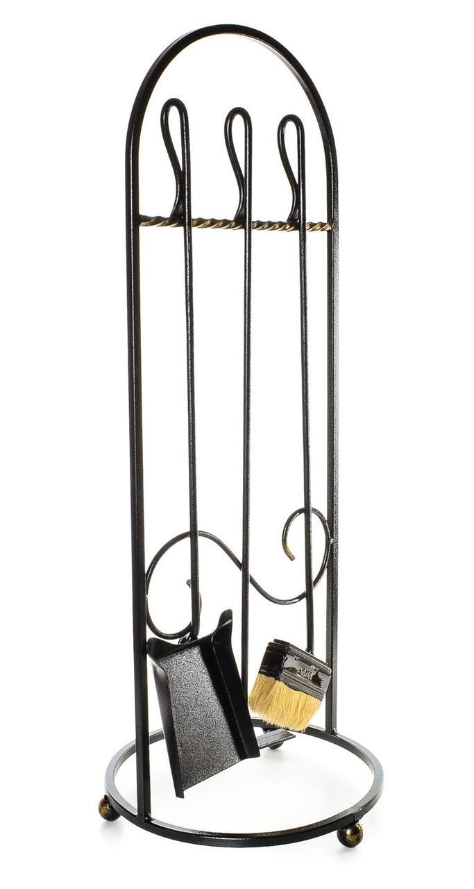 Каминный набор Факел 3 инструмента с дровницей Факел (896) - фото 8