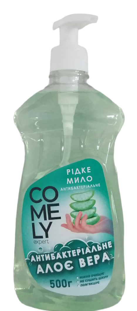 Мило рідке Comely Антибактеріальне Алоє Вера 500 г (11588)