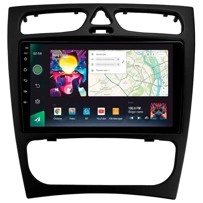 Штатная магнитола Sigma Pro 9464 4/64 GB для Mercedes Benz C Class S203/CL203/W203 F1 2000-2004 г. 9" (AR-78736)