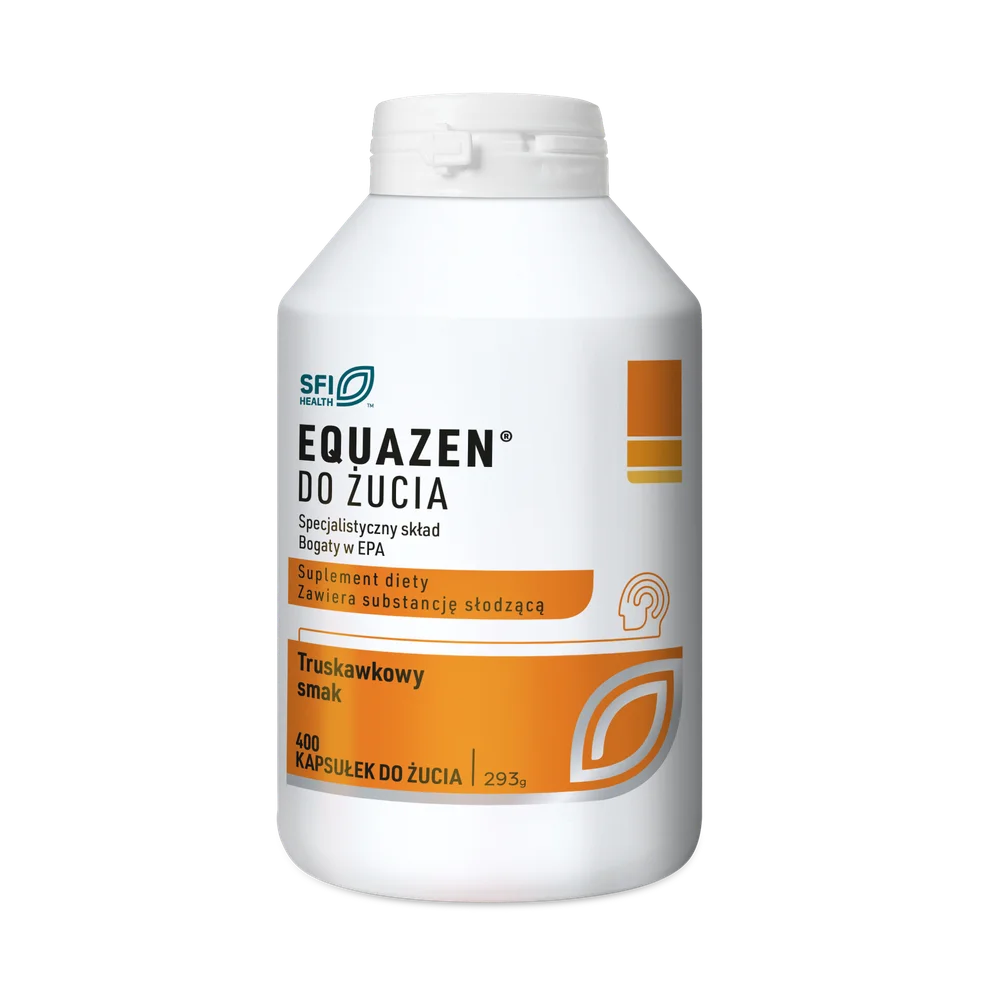 Диетическая добавка Equazen со вкусом клубники 400 капсул (0696) Диетическая добавка Equazen со вкусом клубники 400 капсул (0696)