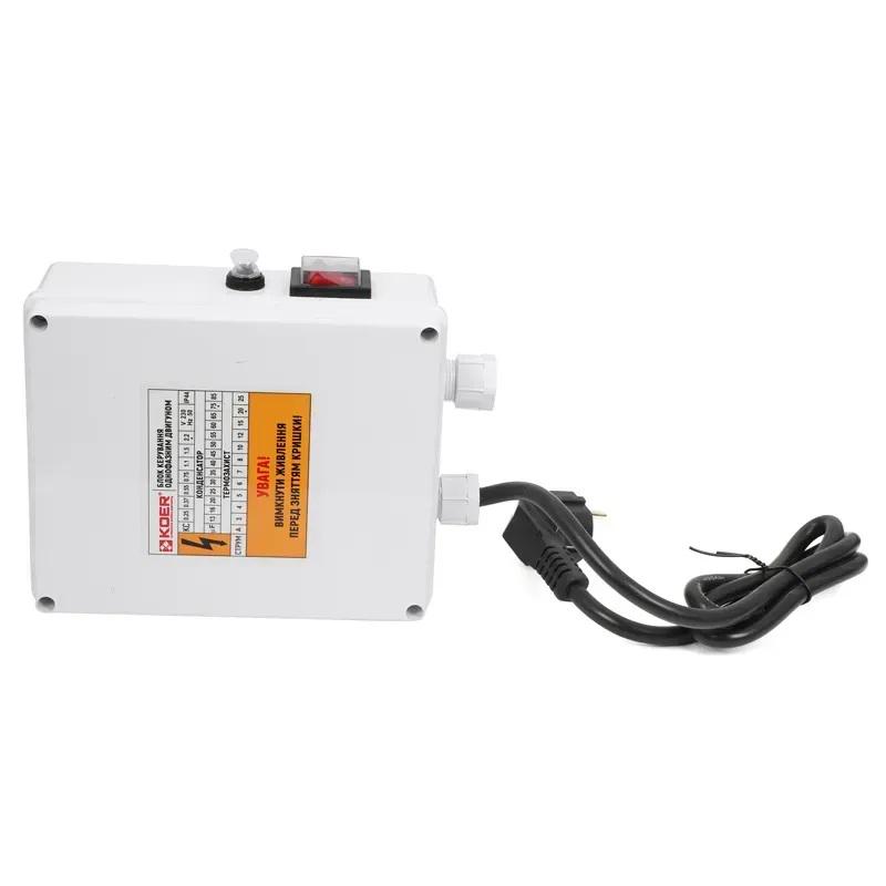 Насос свердловинний KOER 4SDM 2/12 0,55 кВт 220 В H 85 Q 55 л/хв кабель 50 м з пультом (OL-KP2635) - фото 4