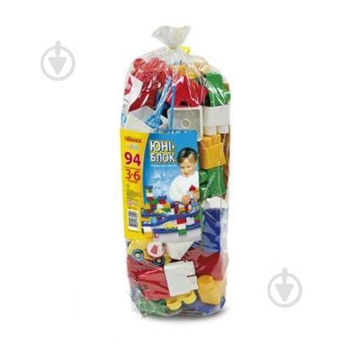 Конструктор пластиковий Юні-блок 94 деталі Юніка (0729)