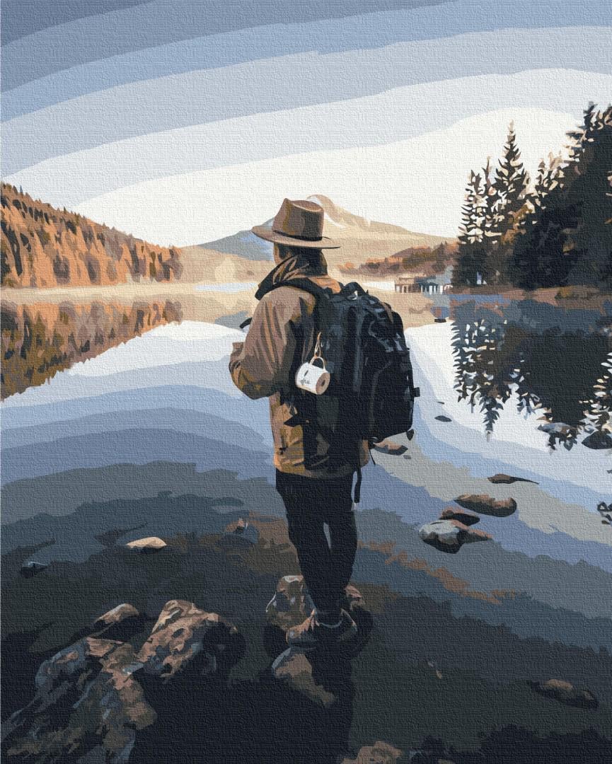Картина по номерам Brushme Путешественник 40x50 см (BS52522)