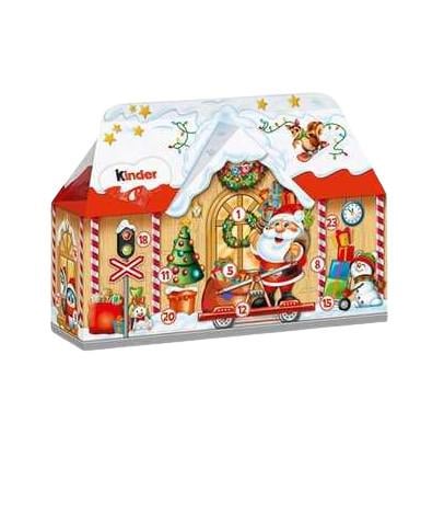 Календарь адвент Kinder Дом Mix 3D House Advent шоколадный 234 г