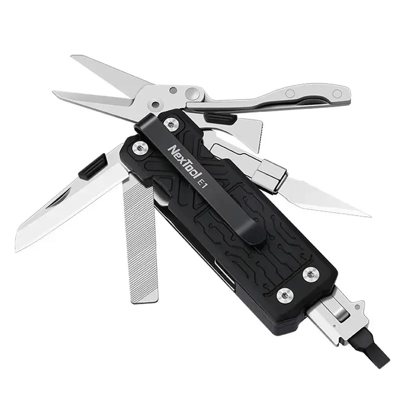 Мультитул NexTool Pocket Tool E1 10в1 NE20287 Black