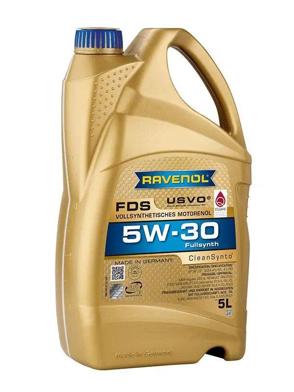 Моторне мастило RAVENOL 5W-30 FDS Fullsynth PAO SL/CF A5/B5 A7/B7 4 л (1111139-004)