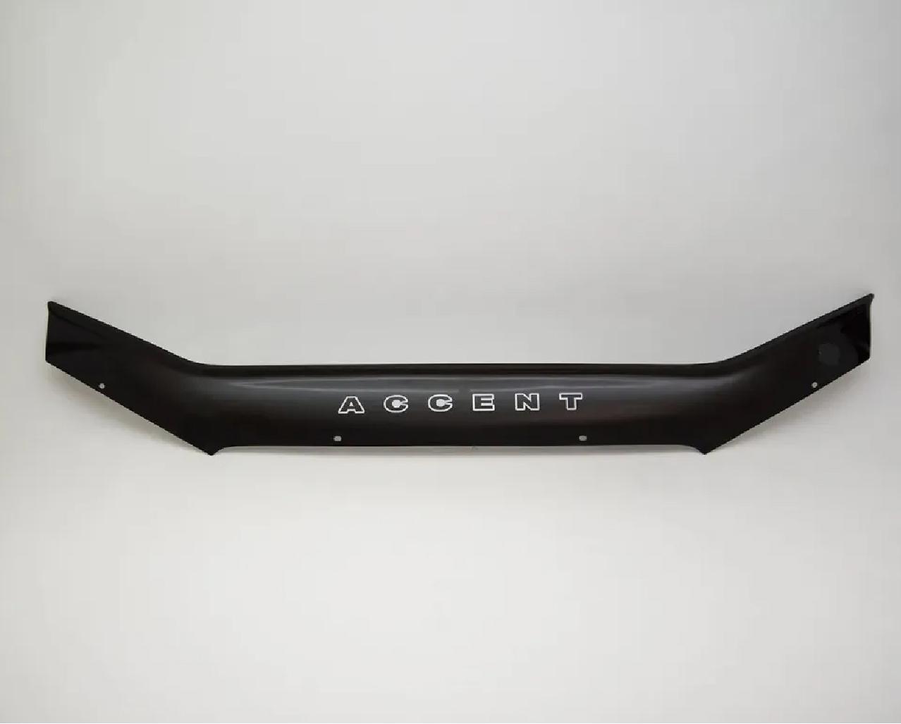 Дефлектор капота на Hyundai Accent 2006-2010 (21746542)