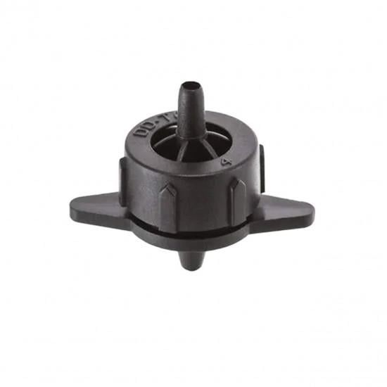 Капельница компенсированная 1/4" 4 л/ч-0,8-3,2 bar Черный PCT0104 (DR014501)