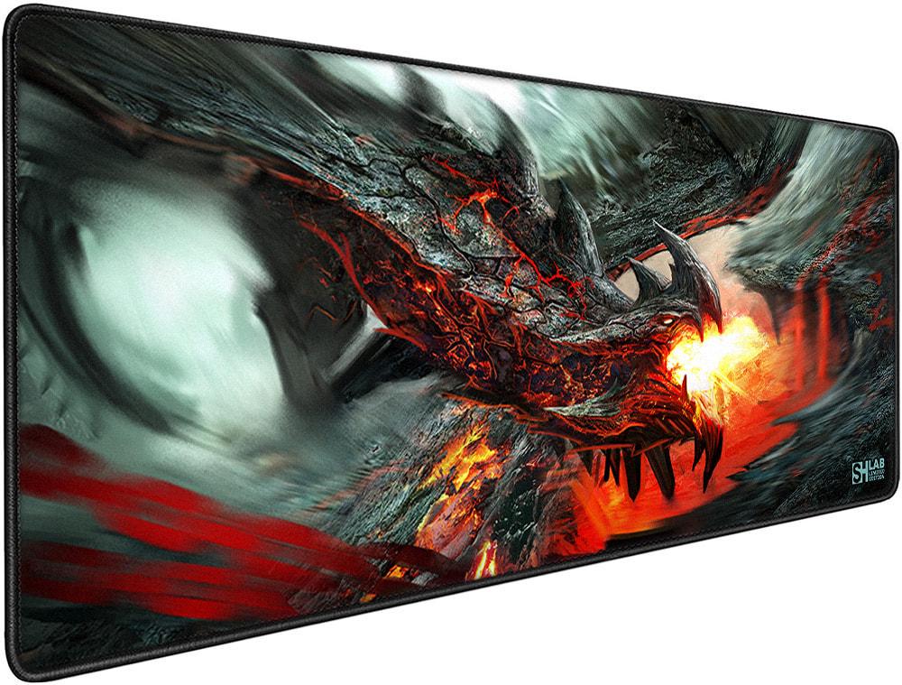 Килимок для мишки SHLab Dragon Shooting Fire SHM-09 70х30 см (35485) Килимок для мишки SHLab Dragon Shooting Fire SHM-09 70х30 см (35485)