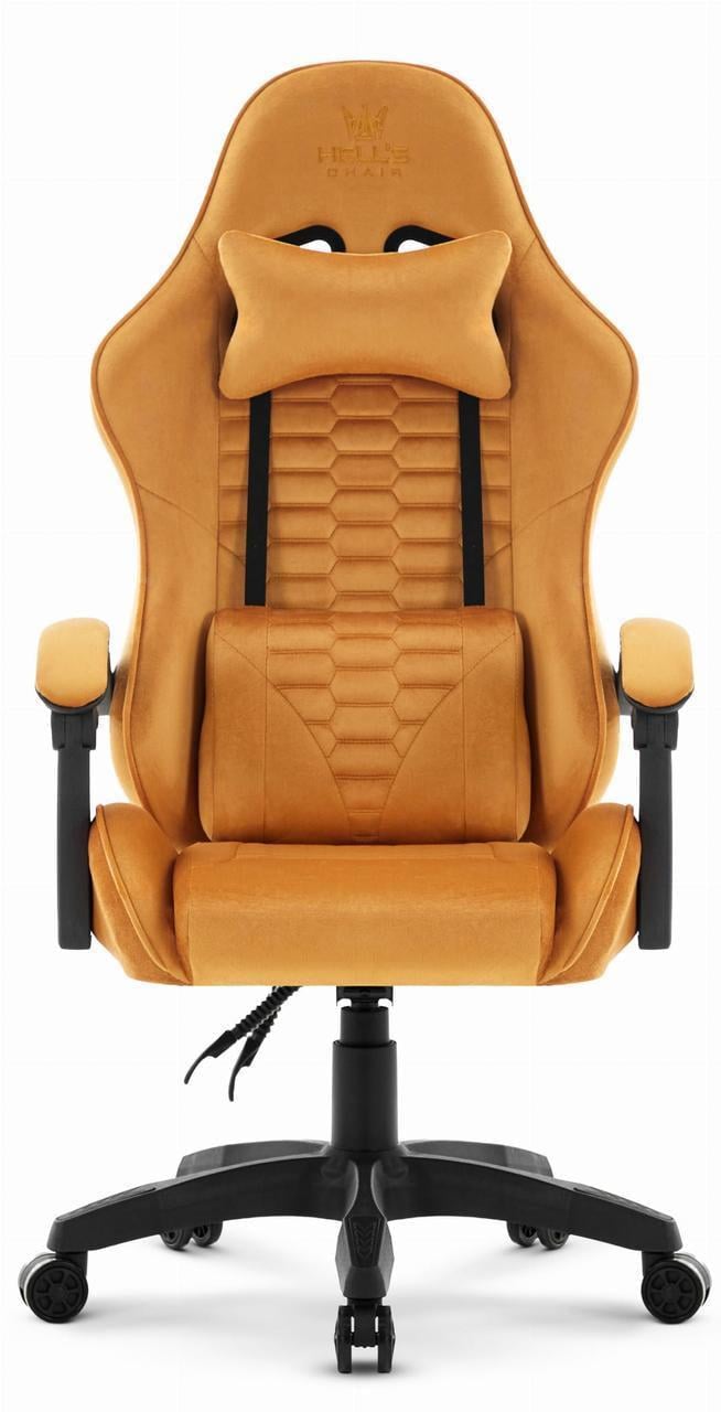 Крісло ігрове Hell's HC-1000 тканина Gold - фото 8 Крісло ігрове Hell's HC-1000 тканина Gold - фото 8