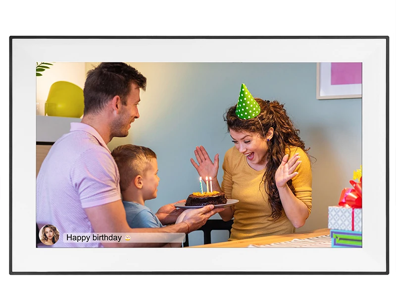 Фоторамка цифровая Renear Uhale WF12F 32GB IPS10.1 Wi-Fi White (00405)