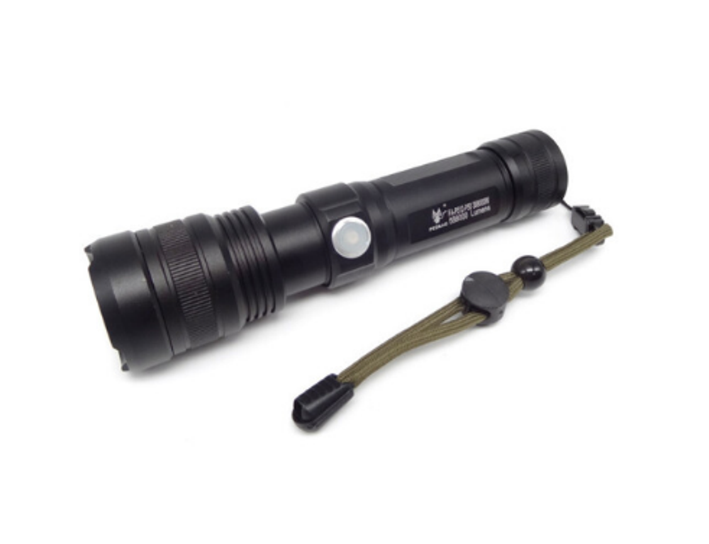 Фонарик ручной светодиодный на аккумуляторе LED Flashlight (P56)