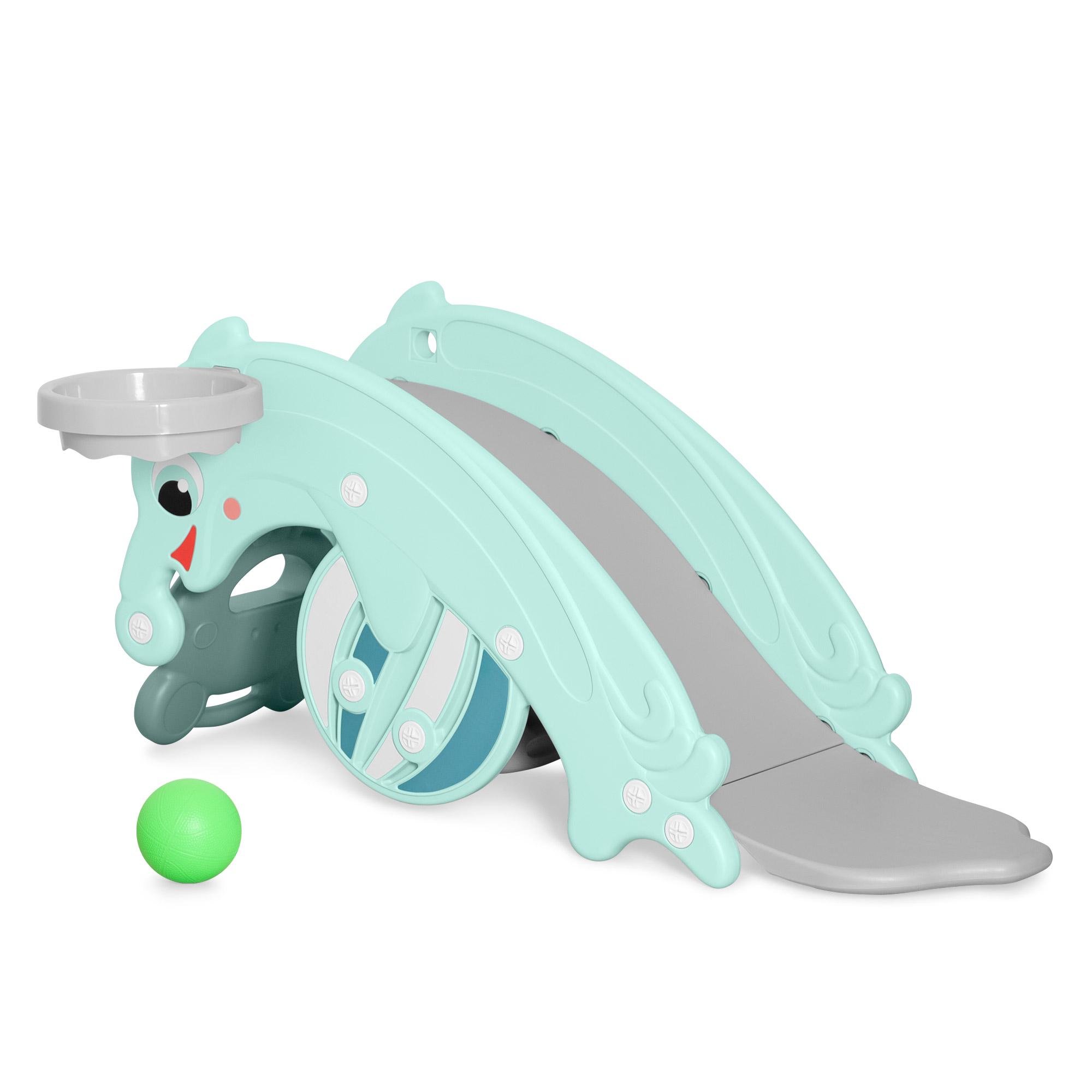 Детский игровой комплекс Mealux Froggy Mint (KD-D011 Mint) - фото 5 Детский игровой комплекс Mealux Froggy Mint (KD-D011 Mint) - фото 5