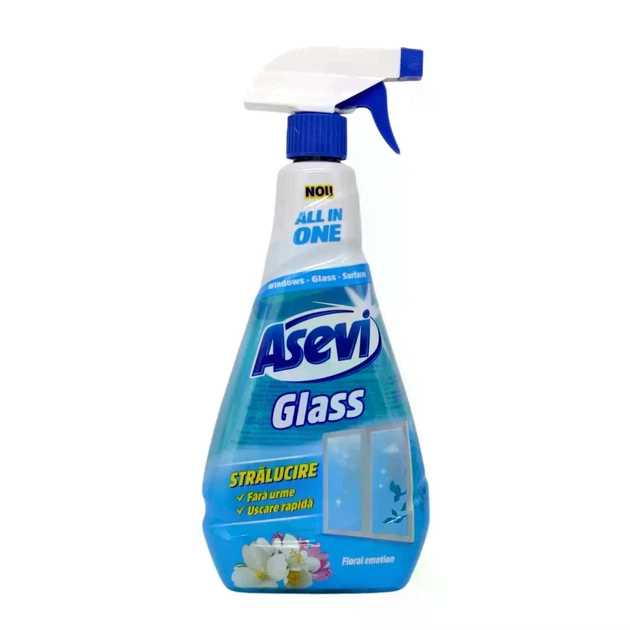 Засіб для миття скла та дзеркал Asevi Floral Emotion 750 мл (31458083)