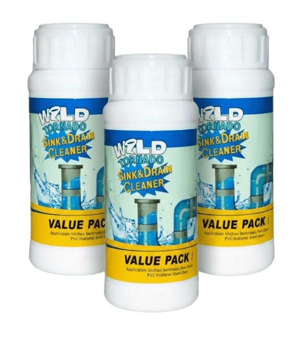 Набор средств для прочистки труб и удаления засоров Wild Tornado 3 шт. (2104618738) Набор средств для прочистки труб и удаления засоров Wild Tornado 3 шт. (2104618738)