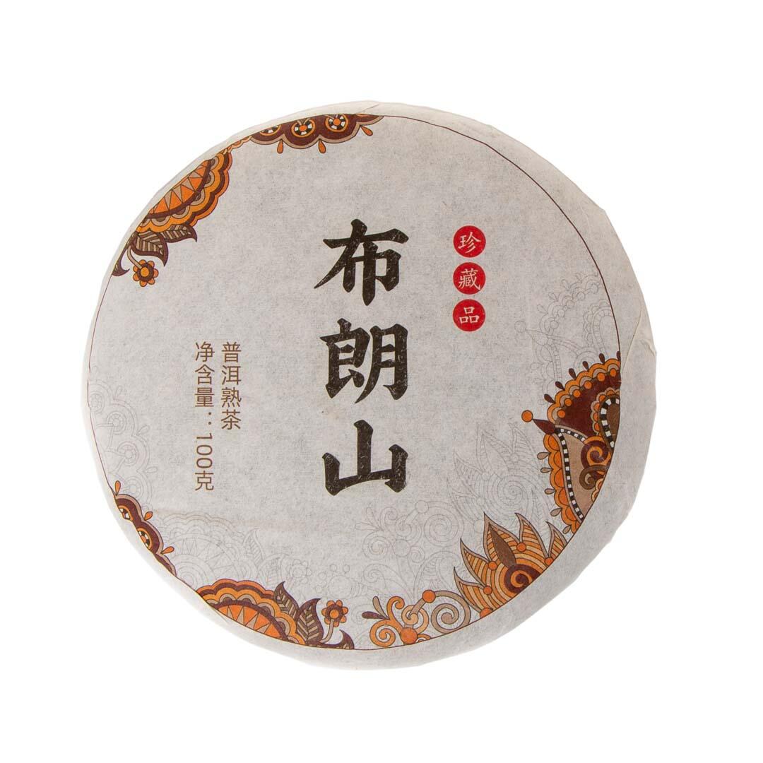Чай Шу Пу Эр Сокровище Буланьшани Менхай 2019 г. 100 г