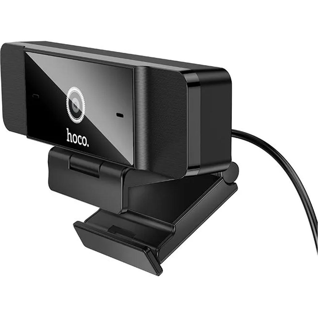 Веб-камера Hoco D100 Computer Camera Black - фото 2