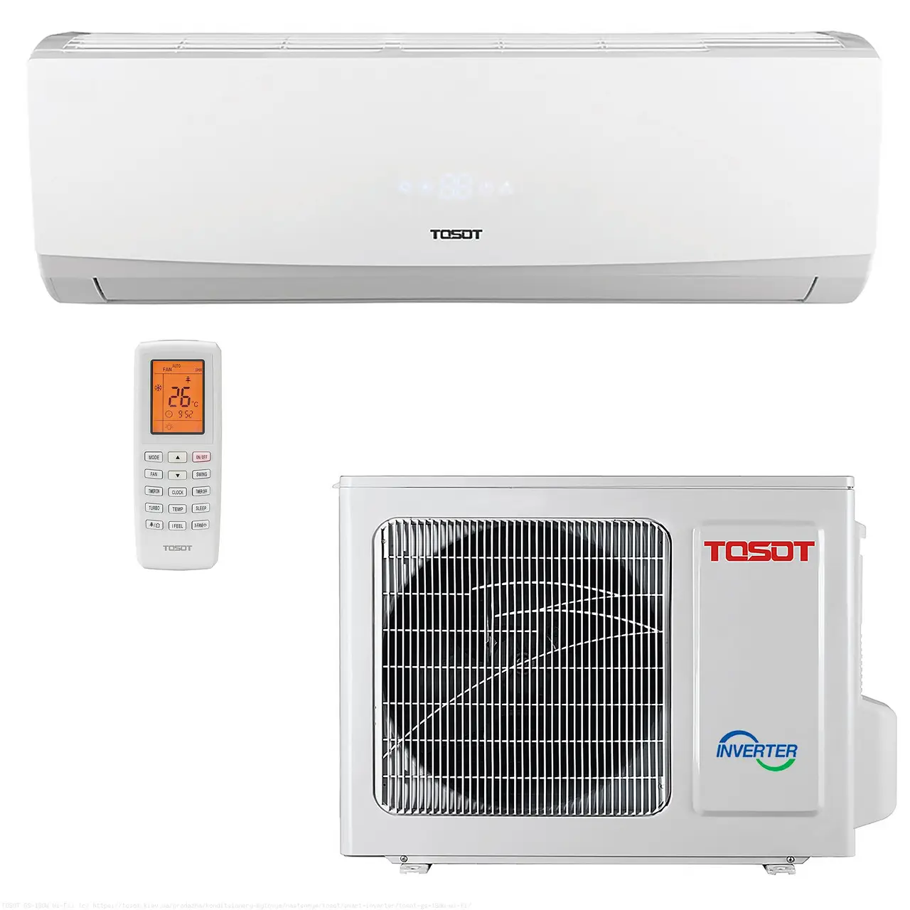 Кондиционер TOSOT SMART INVERTER WIFI GS-18DW