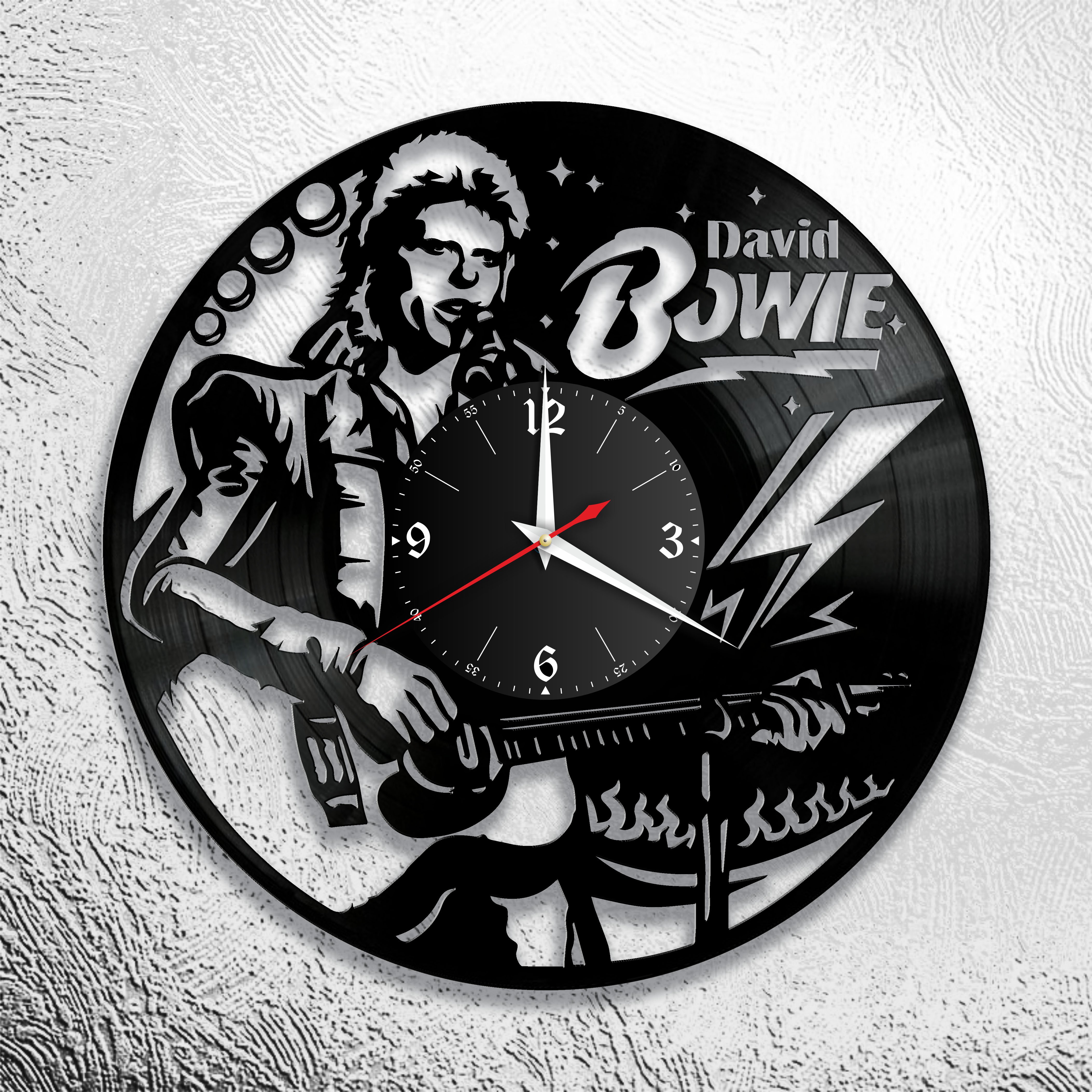 Часы настенные David Bowie 0643 из виниловой пластинки