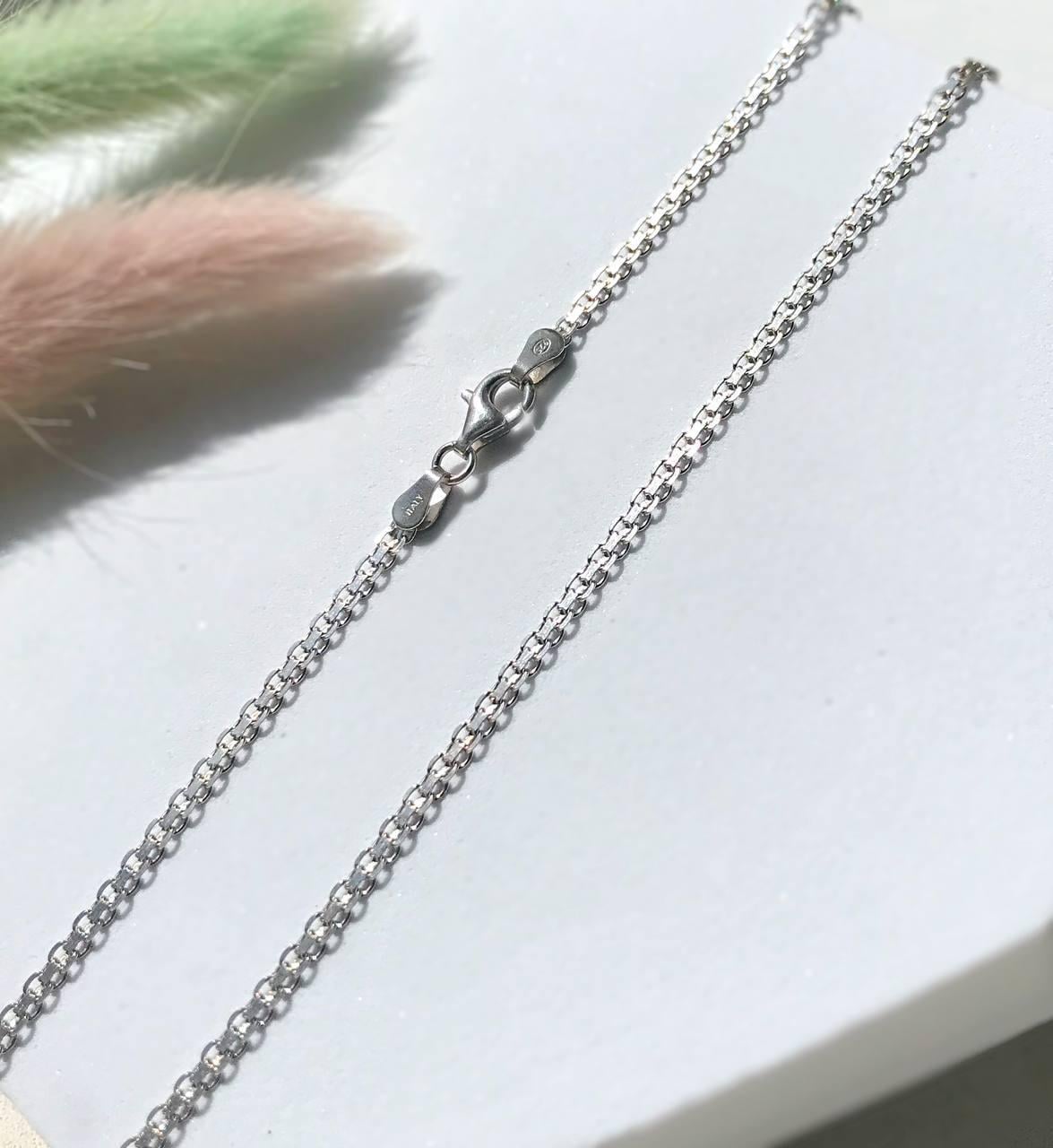 Цепочка серебряная Umax Якорь 60 см (It5299р)