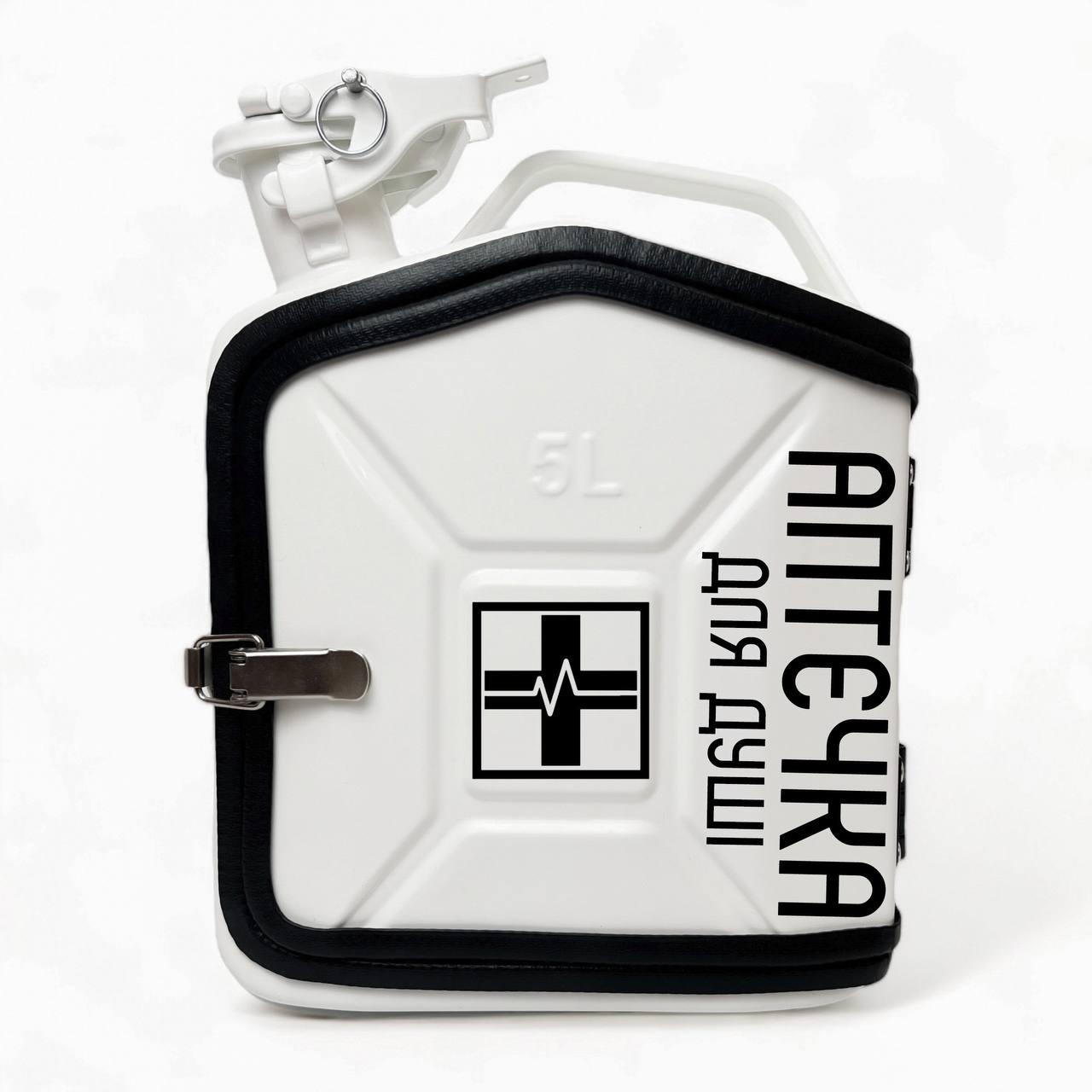 Минибар Канистра с двумя стаканами 250 мл 5 л Белый (00044)