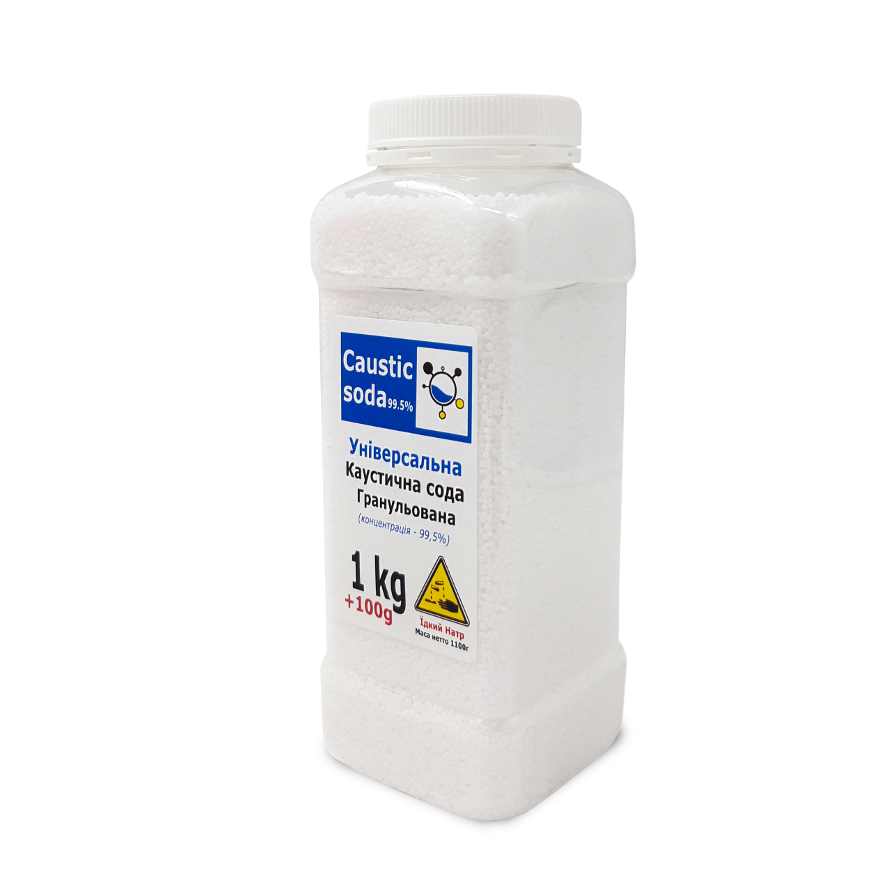 Засіб для очищення труб ТМ Клебріг каустична сода 1,1 кг (870035981) - фото 2 Засіб для очищення труб ТМ Клебріг каустична сода 1,1 кг (870035981) - фото 2