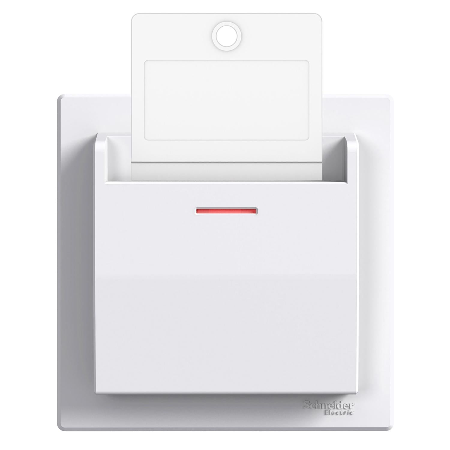 Вимикач картковий Schneider Electric Asfora механічний Білий (EPH6200121) Вимикач картковий Schneider Electric Asfora механічний Білий (EPH6200121)