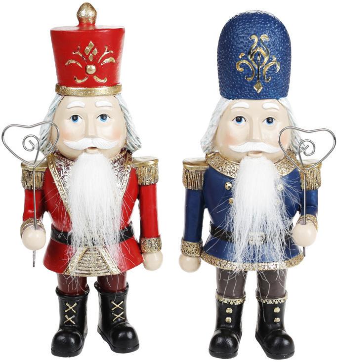 Набор 2 статуэтки Щелкунчик 9х6,5х22 см