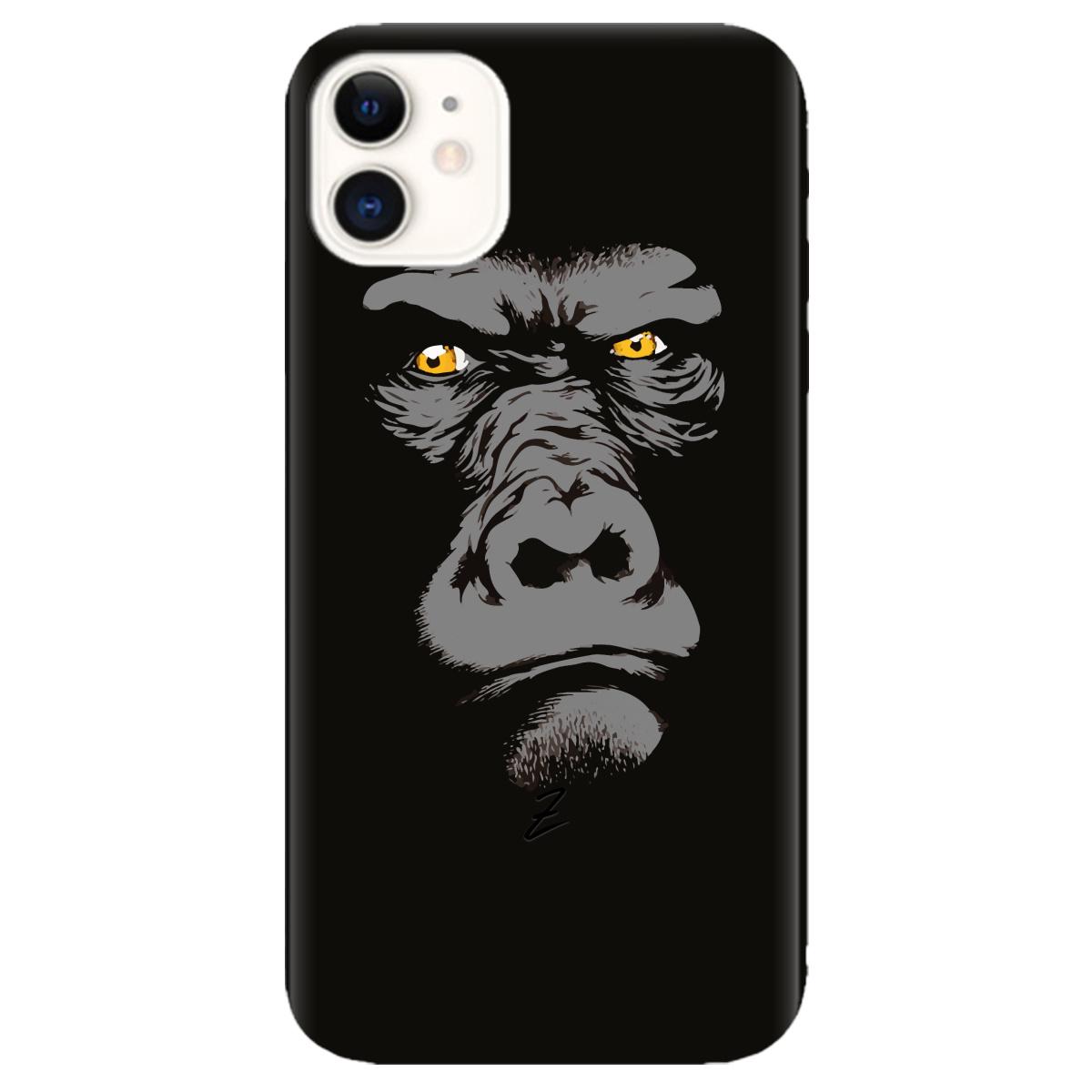 Силиконовый чехол Zorrov для Apple iPhone 11 - Gorilla (12130050146071889)