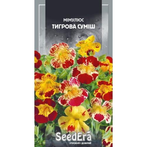 Семена цветов Сімейний сад Мимулюс Тигровая смесь 0,1 г (CS-08992)
