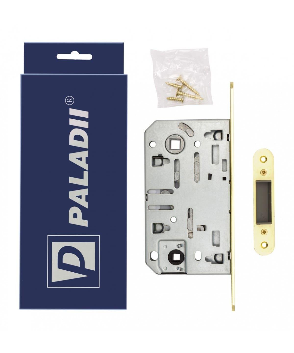 Защелка врезная магнитная Paladii под фиксатор 96х50 PB Желтый (ПМ015) - фото 2